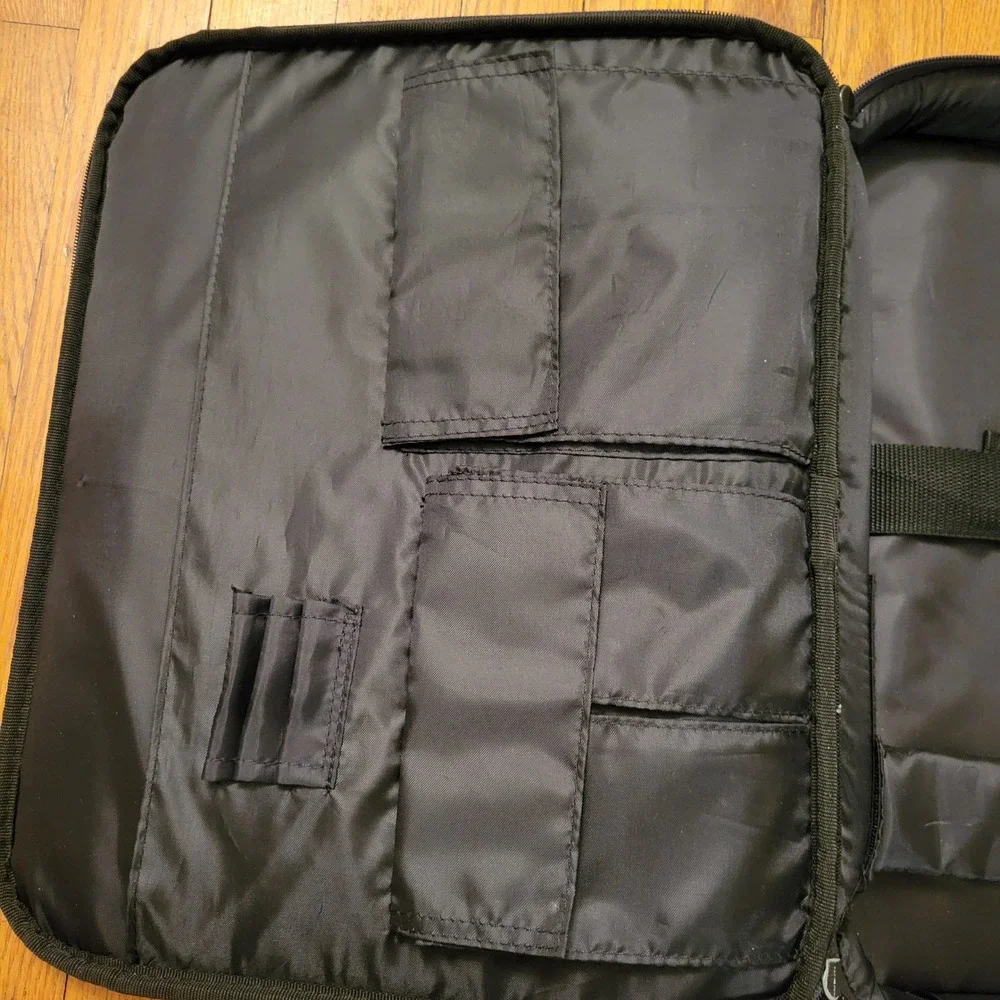 Targus Black Briefcase Computer Bag Laptop Messenger Shoulder Strap Travel‎